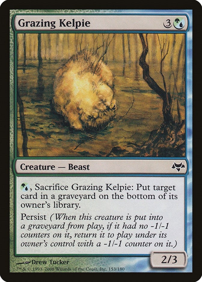 Grazing Kelpie (153) [EVE] - MTG Single