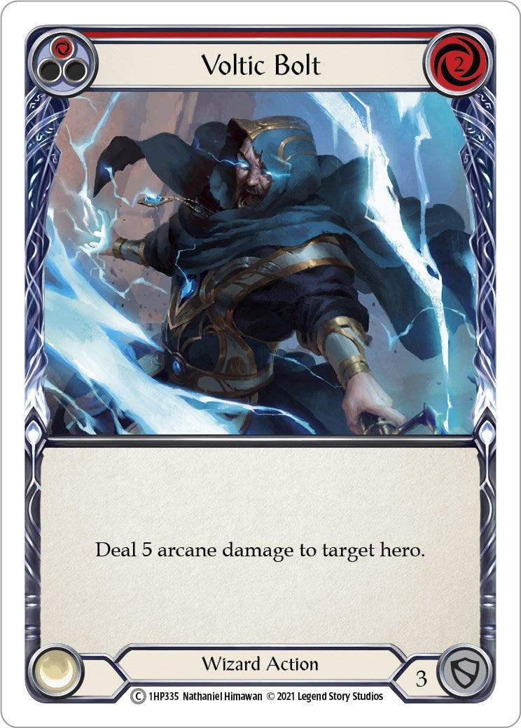 Voltic Bolt (Red) (1) [1HP] - Flesh and Blood TCG Single