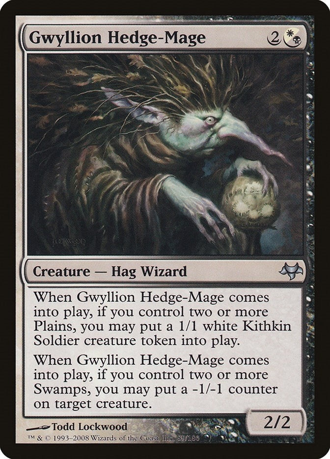Gwyllion Hedge-Mage (89) [EVE] - MTG Single