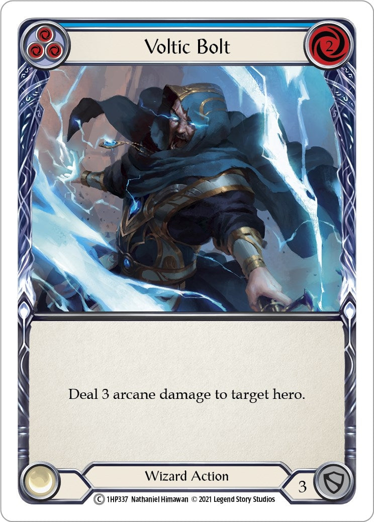 Voltic Bolt (Blue) (1) [1HP] - Flesh and Blood TCG Single