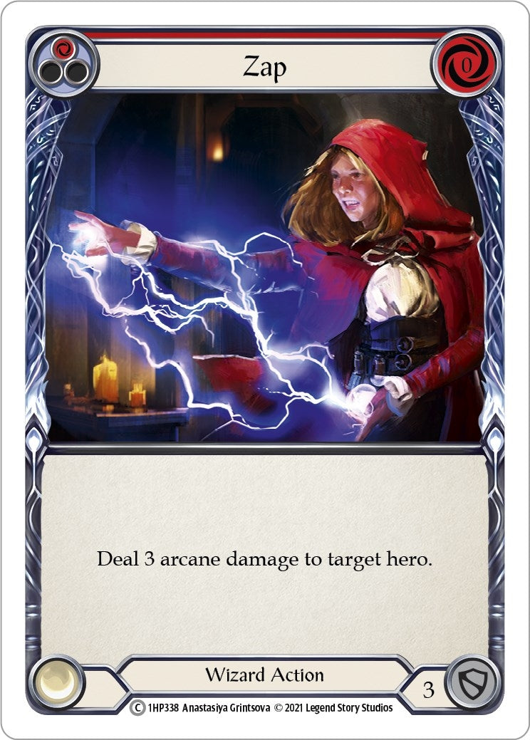 Zap (Red) (1) [1HP] - Flesh and Blood TCG Single
