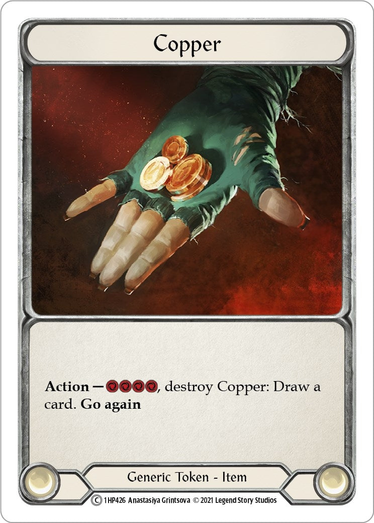 Copper (1) [1HP] - Flesh and Blood TCG Single