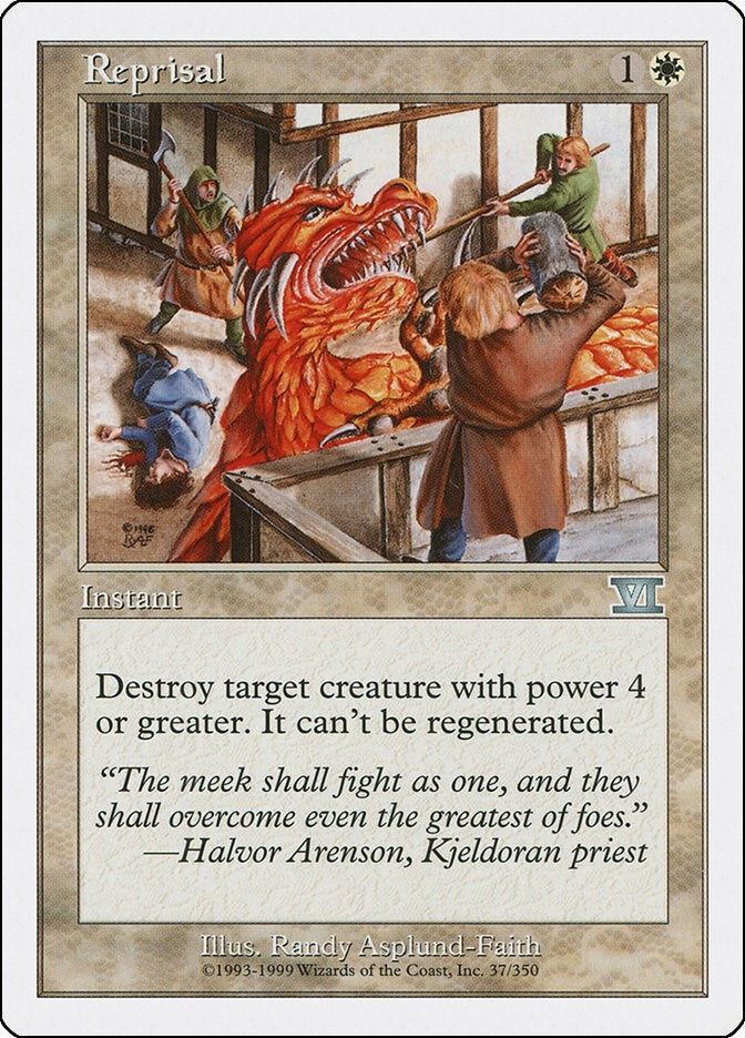 Reprisal (37) [6ED] - MTG Single