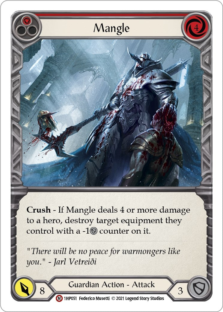 Mangle (1) [1HP] - Flesh and Blood TCG Single