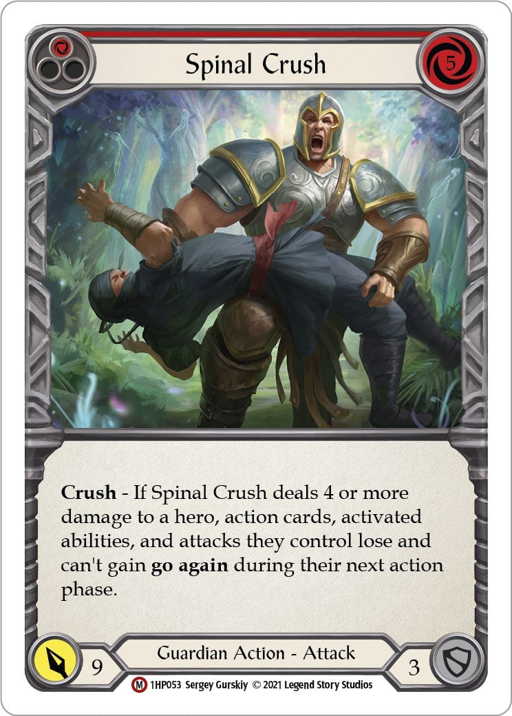 Spinal Crush (1) [1HP] - Flesh and Blood TCG Single