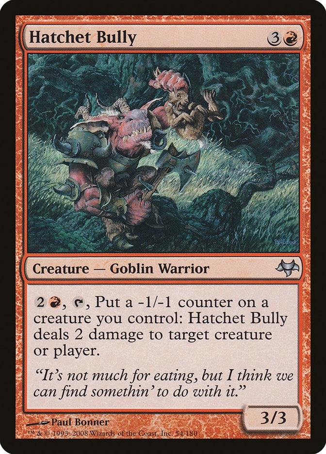 Hatchet Bully (54) [EVE] - MTG Single