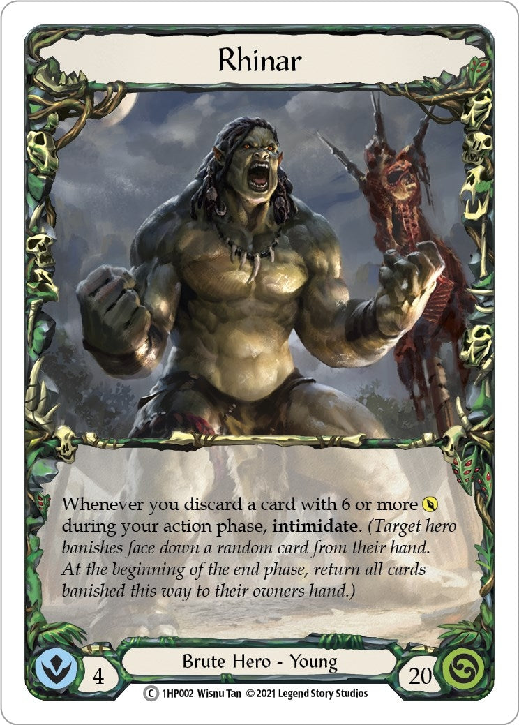 Rhinar (0) [1HP] - Flesh and Blood TCG Single