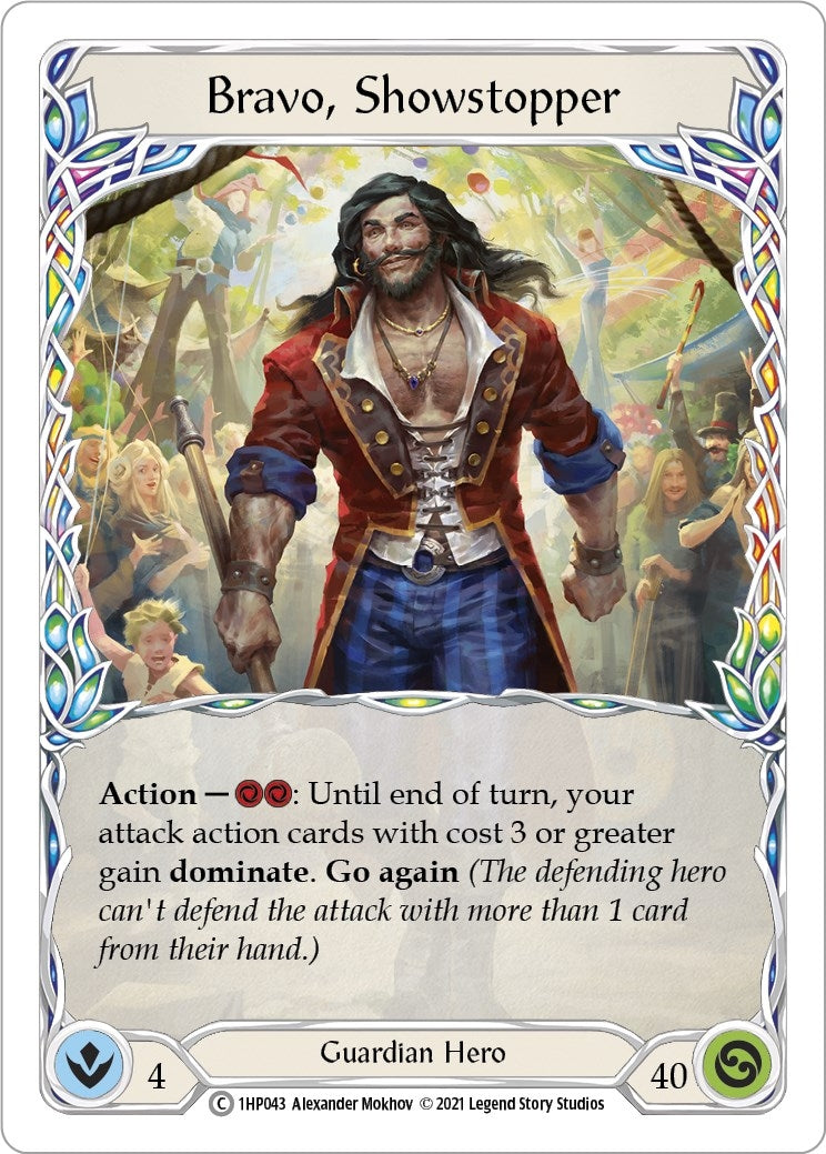 Bravo Showstopper (0) [1HP] - Flesh and Blood TCG Single