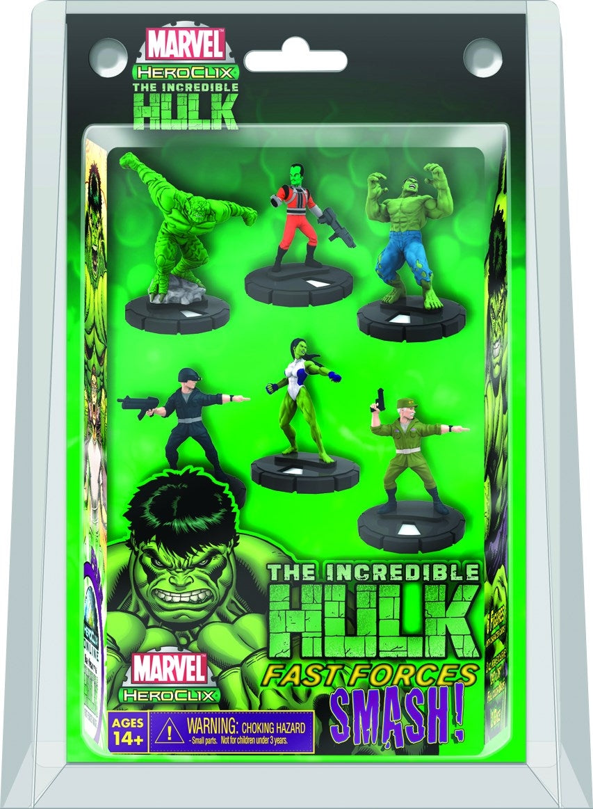 Incredible Hulk Fast Forces Pack - Heroclix Sealed