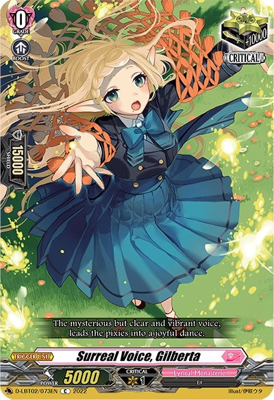 Surreal Voice Gilberta (2073) [D-LBT02] - Cardfight Vanguard Single