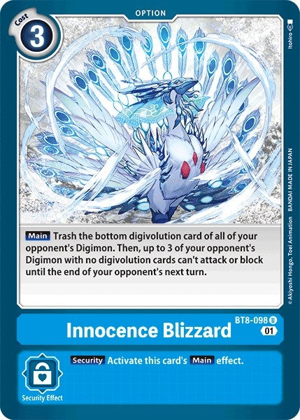 Innocence Blizzard (8098) [BT08] - Digimon Card Game Single