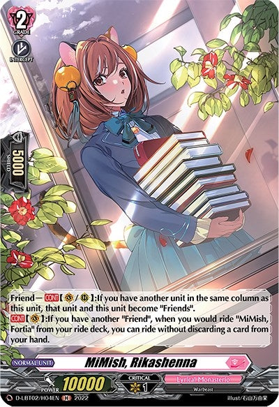 MiMish Rikashenna (Holo) (204) [D-LBT02] - Cardfight Vanguard Single