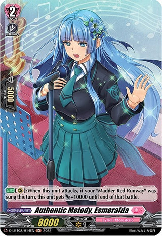Authentic Melody Esmeralda (Holo) (214) [D-LBT02] - Cardfight Vanguard Single