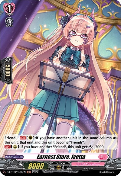 Earnest Stare Ivetta (Holo) (236) [D-LBT02] - Cardfight Vanguard Single