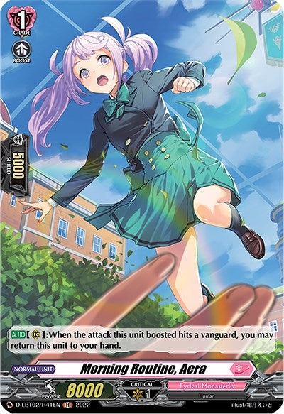 Morning Routine Aera (Holo) (241) [D-LBT02] - Cardfight Vanguard Single