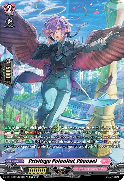 Privilege Potential Phenael (SP) (206) [D-LBT02] - Cardfight Vanguard Single