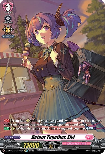 Detour Together Elvi (SP) (215) [D-LBT02] - Cardfight Vanguard Single