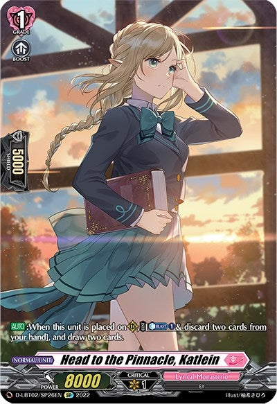 Head to the Pinnacle Katlein (SP) (226) [D-LBT02] - Cardfight Vanguard Single