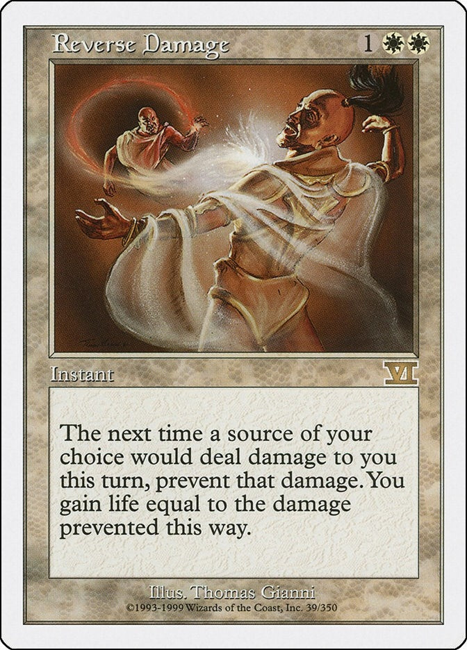 Reverse Damage (39) [6ED] - MTG Single