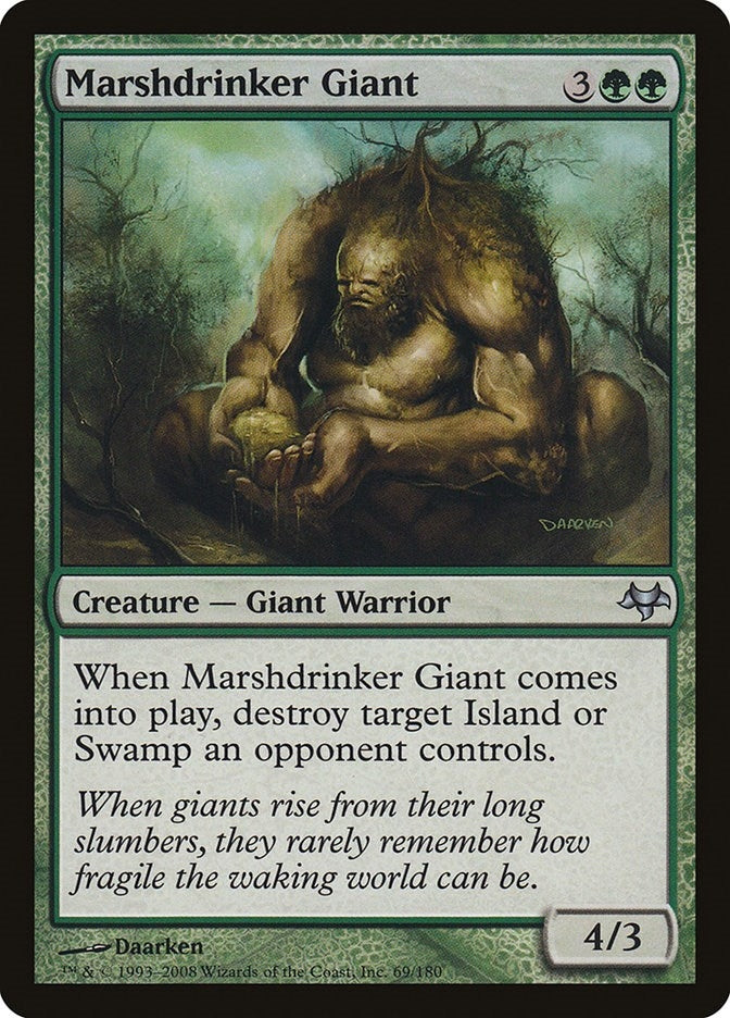 Marshdrinker Giant (69) [EVE] - MTG Single