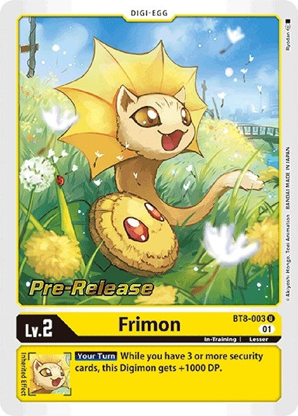 Frimon (8003) [BT08_PR] - Digimon Card Game Single