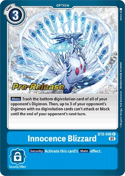 Innocence Blizzard (8098) [BT08_PR] - Digimon Card Game Single