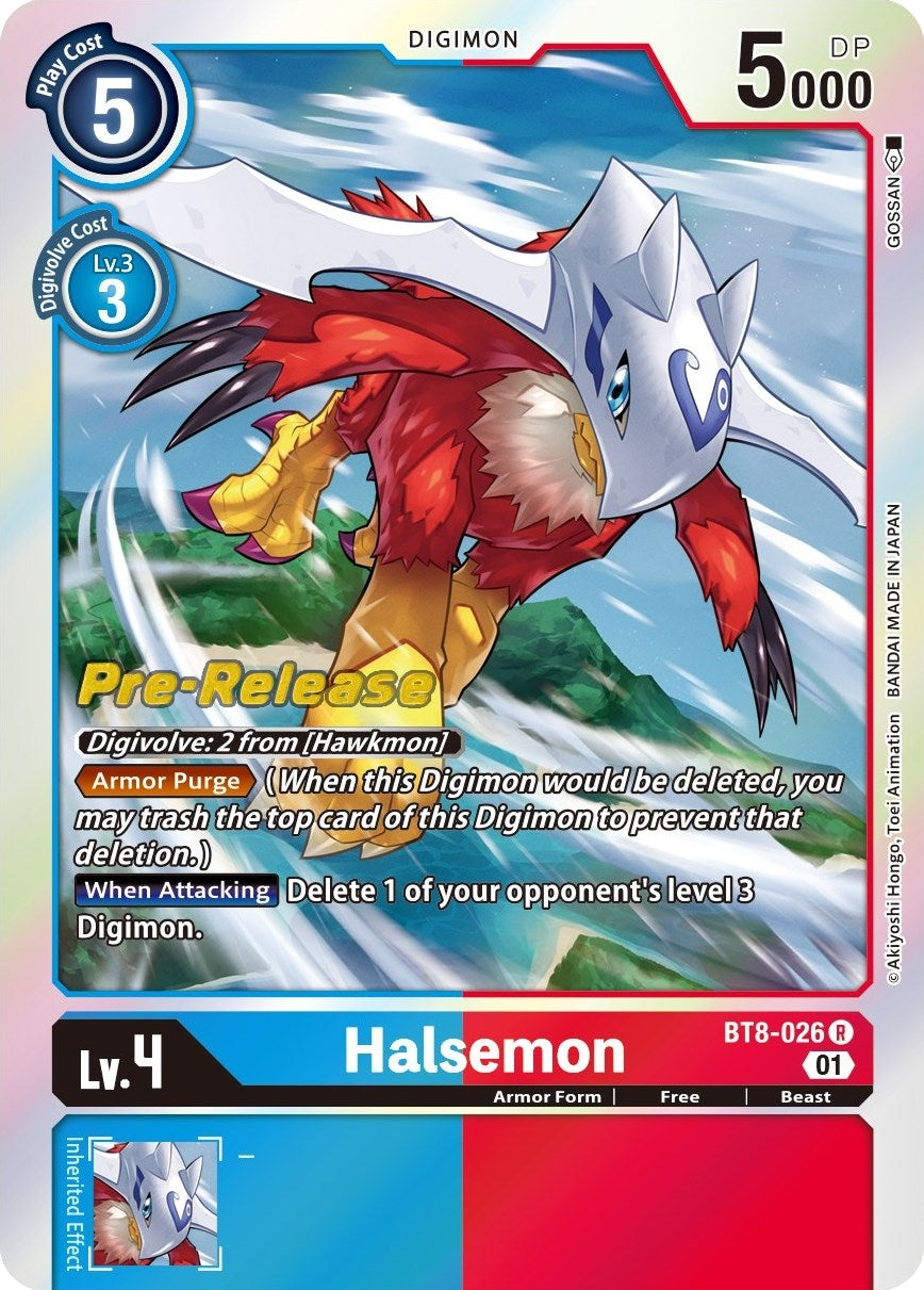 Halsemon (8026) [BT08_PR] - Digimon Card Game Single