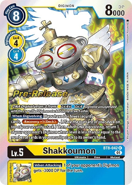 Shakkoumon (8042) [BT08_PR] - Digimon Card Game Single