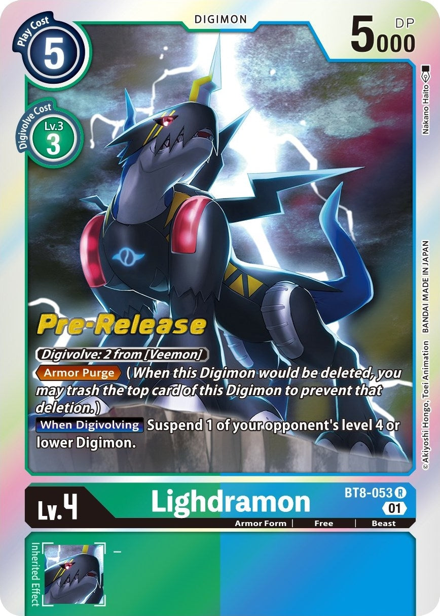 Lighdramon (8053) [BT08_PR] - Digimon Card Game Single
