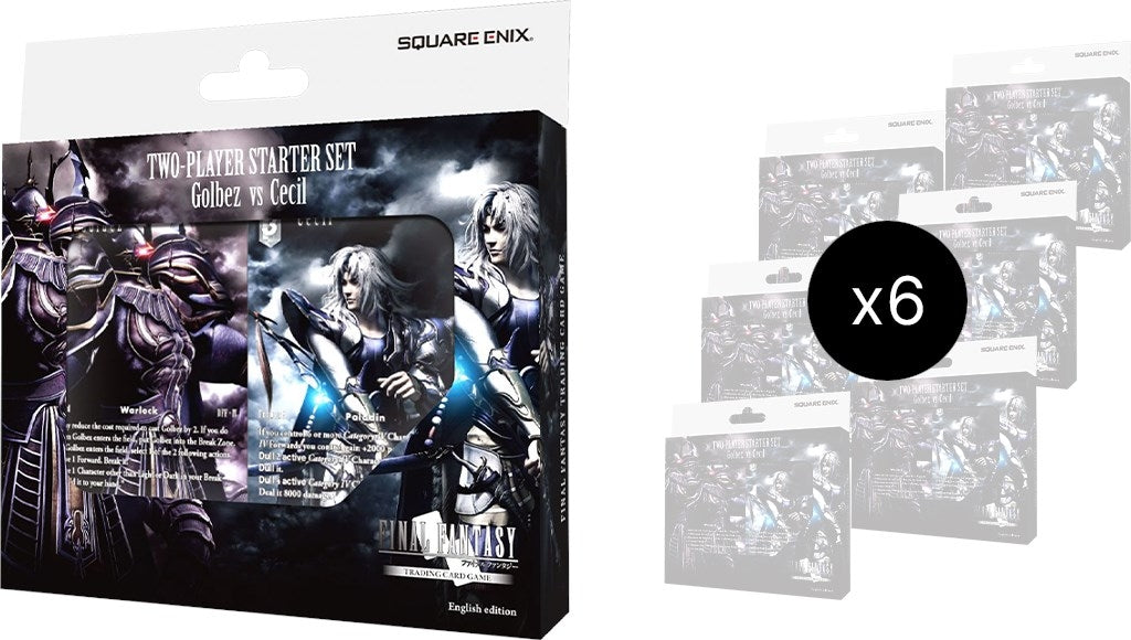 Two-Player Starter Set Display: Golbez vs Cecil [17] - Final Fantasy TCG Sealed