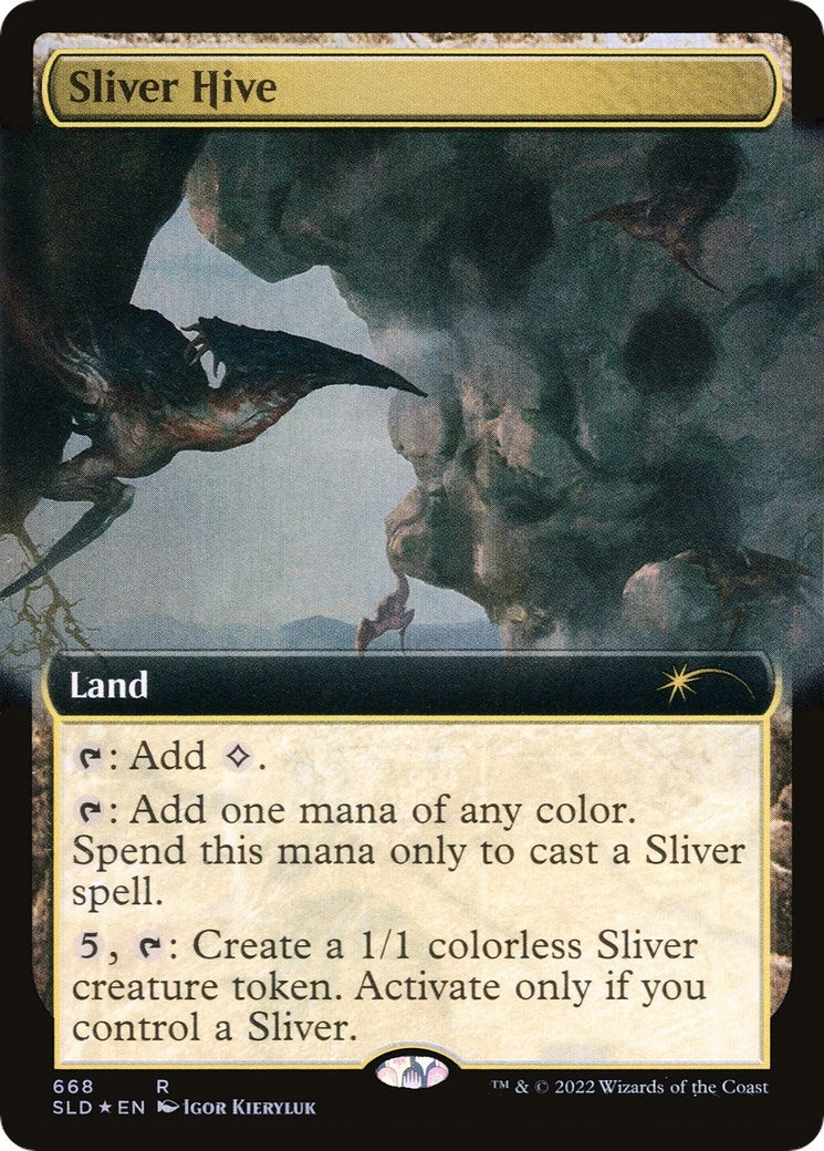 Sliver Hive (Extended Art) (668) [SLD] - MTG Single