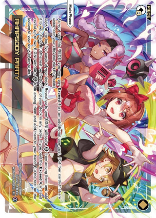 RHAPSODY PARTY (3005) [WXDi-P03] - WIXOSS Single