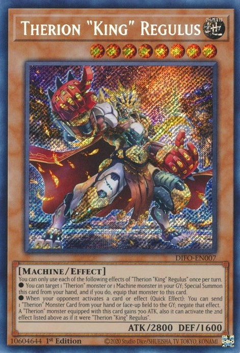 Therion ’King’ Regulus (7) (DIFO) - YuGiOh Single