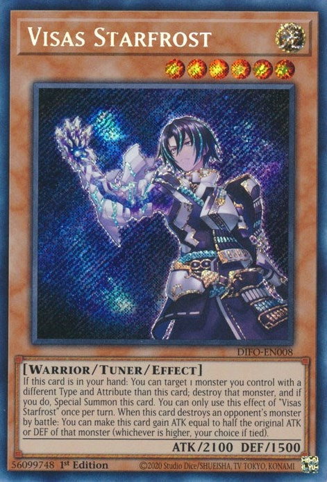 Visas Starfrost (8) (DIFO) - YuGiOh Single