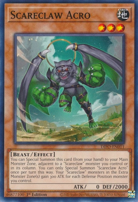 Scareclaw Acro (11) (DIFO) - YuGiOh Single