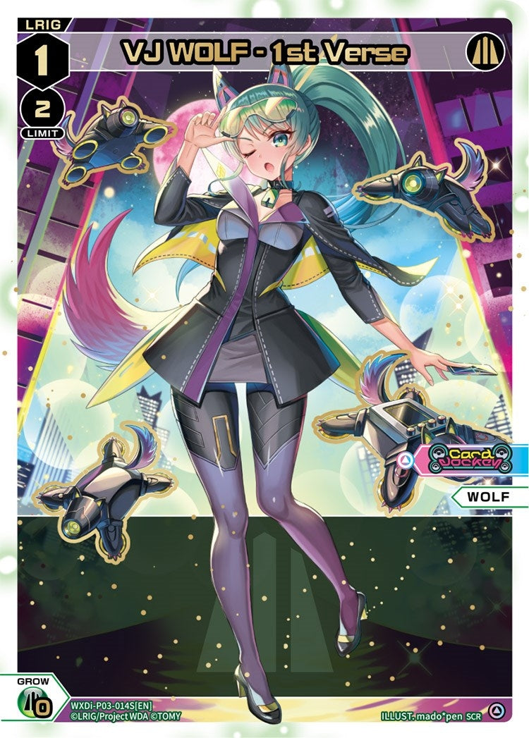 VJ WOLF - 1st Verse (SCR) (3014) [WXDi-P03] - WIXOSS Single