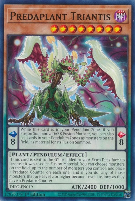Predaplant Triantis (19) (DIFO) - YuGiOh Single