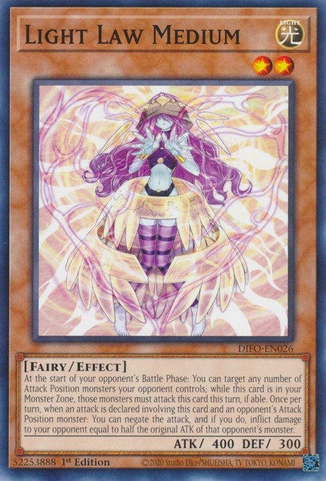 Light Law Medium (26) (DIFO) - YuGiOh Single