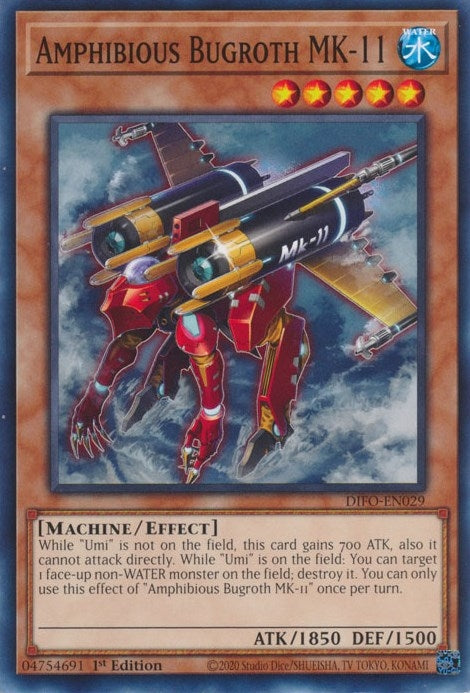 Amphibious Bugroth MK-11 (29) (DIFO) - YuGiOh Single