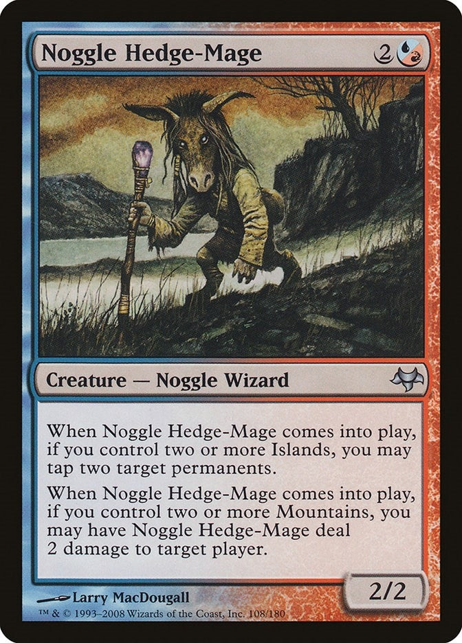 Noggle Hedge-Mage (108) [EVE] - MTG Single