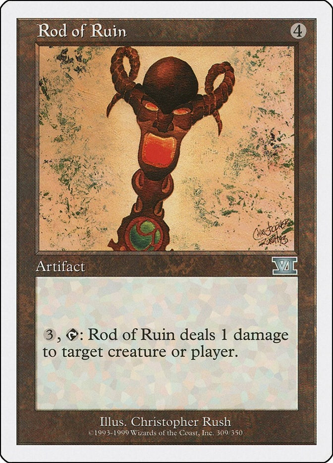 Rod of Ruin (309) [6ED] - MTG Single