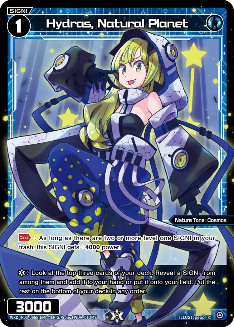 Hydras Natural Planet (Parallel Foil) (3066) [WXDi-P03] - WIXOSS Single