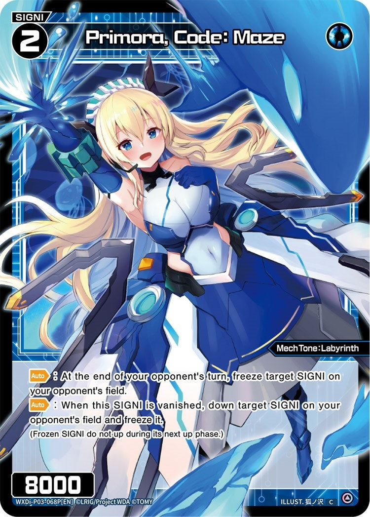 Primora Code: Maze (Parallel Foil) (3068) [WXDi-P03] - WIXOSS Single