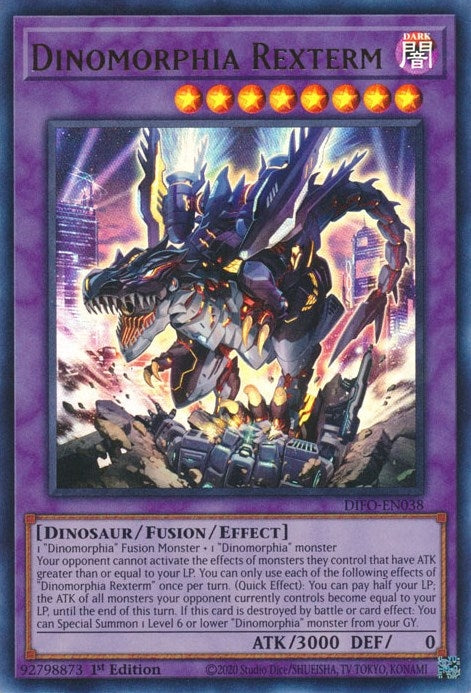 Dinomorphia Rexterm (38) (DIFO) - YuGiOh Single