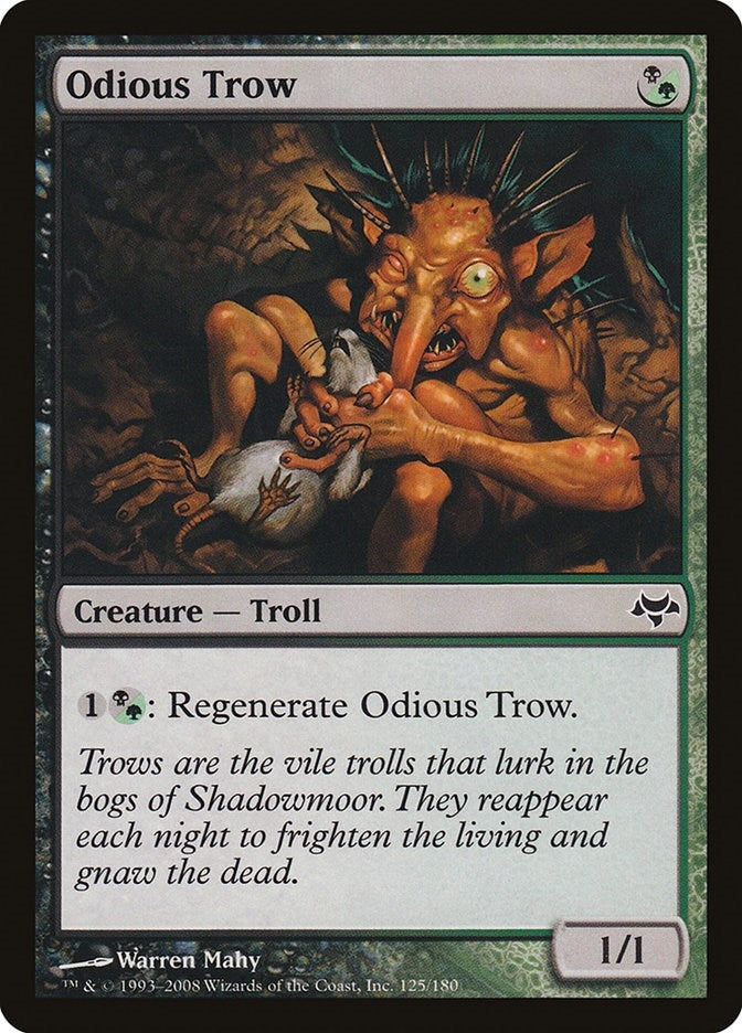 Odious Trow (125) [EVE] - MTG Single