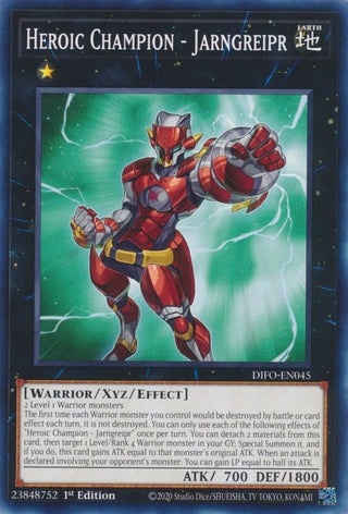 Heroic Champion - Jarngreipr (45) (DIFO) - YuGiOh Single