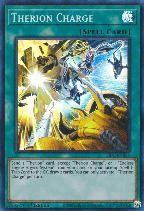 Therion Charge (55) (DIFO) - YuGiOh Single