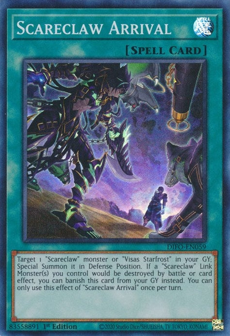 Scareclaw Arrival (59) (DIFO) - YuGiOh Single