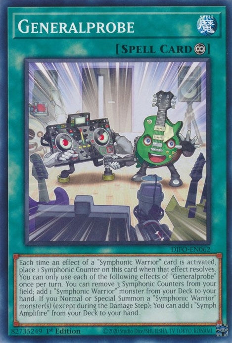 Generalprobe (62) (DIFO) - YuGiOh Single
