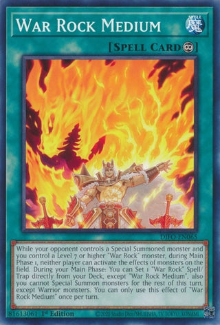 War Rock Medium (65) (DIFO) - YuGiOh Single